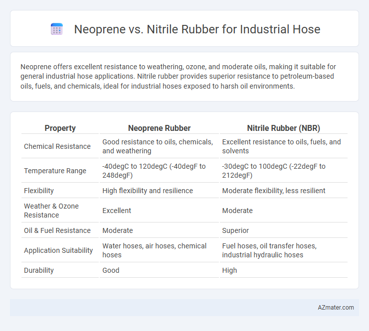 Neoprene vs. Nitrile Rubber for Industrial Hose - What is The Difference?