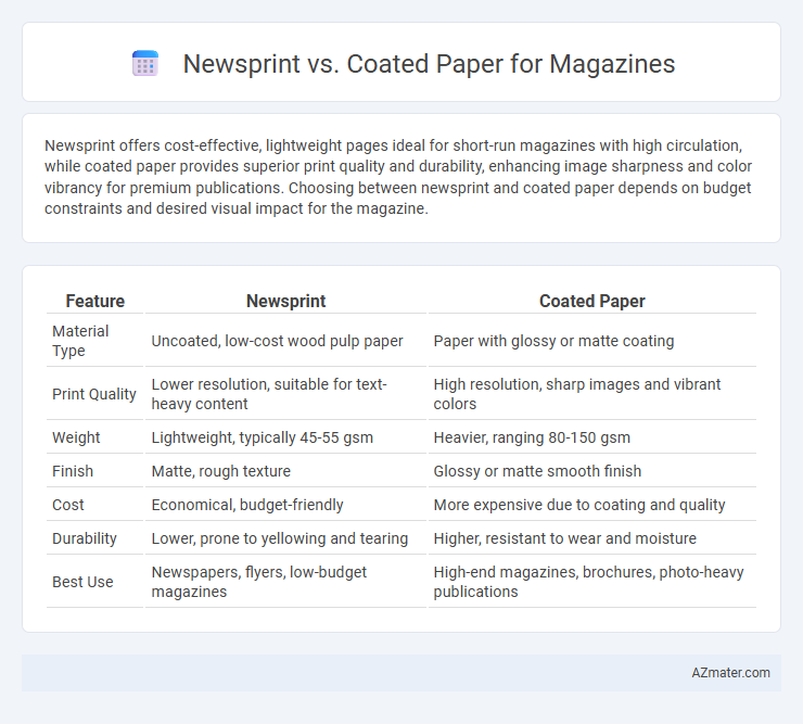 Newsprint vs. Coated Paper for Magazines - What is The Difference?