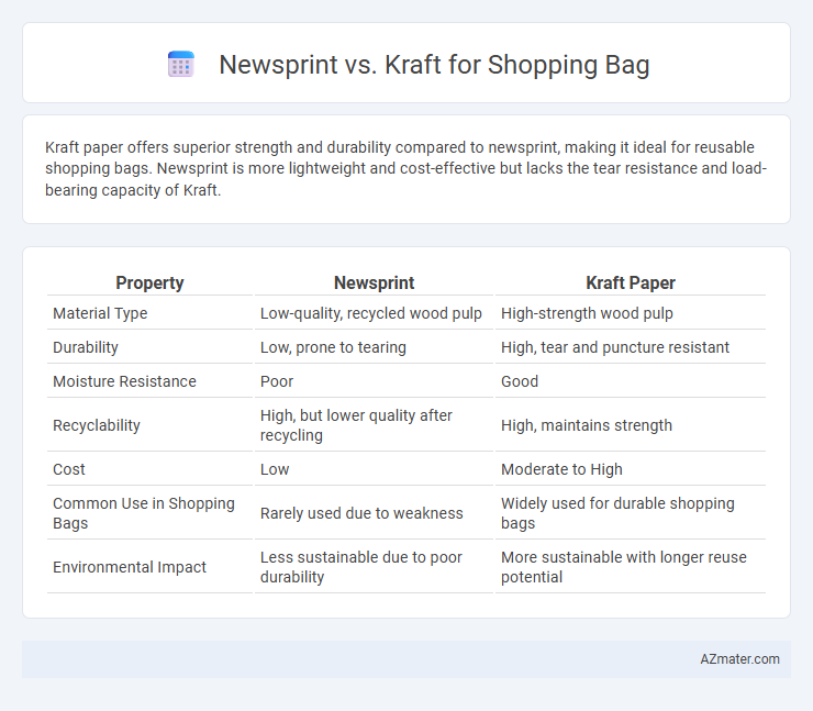 Newsprint vs. Kraft for Shopping Bag - What is The Difference?