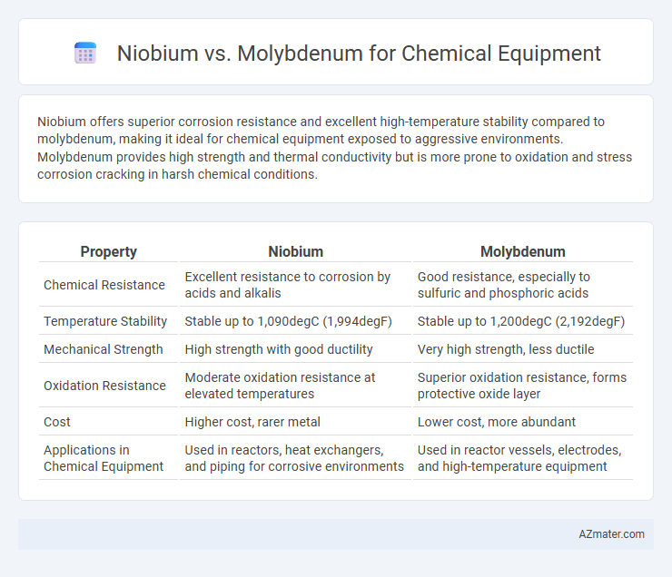 Niobium vs. Molybdenum for Chemical Equipment - What is The Difference?