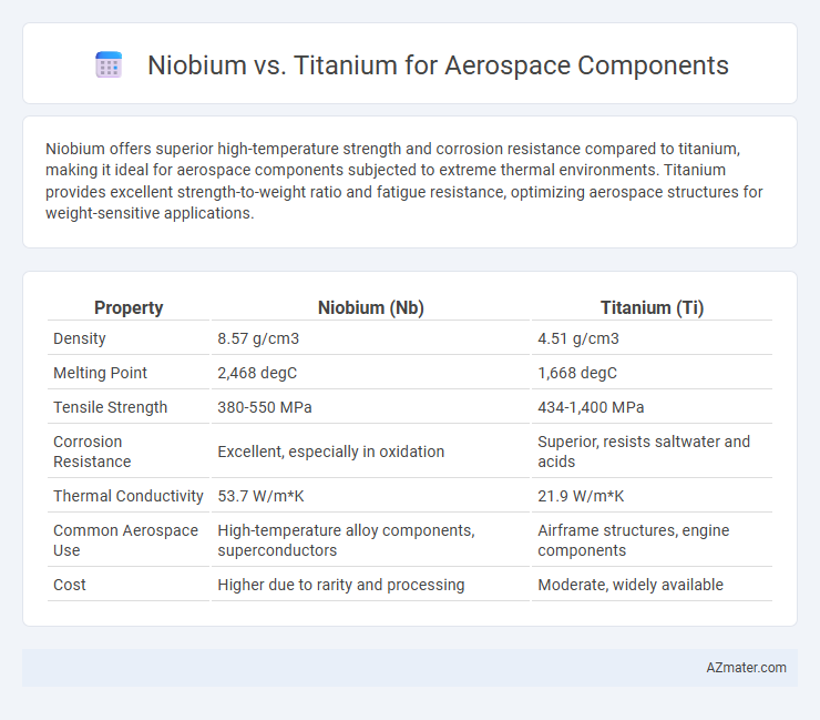 Niobium vs. Titanium for Aerospace Components - What is The Difference?