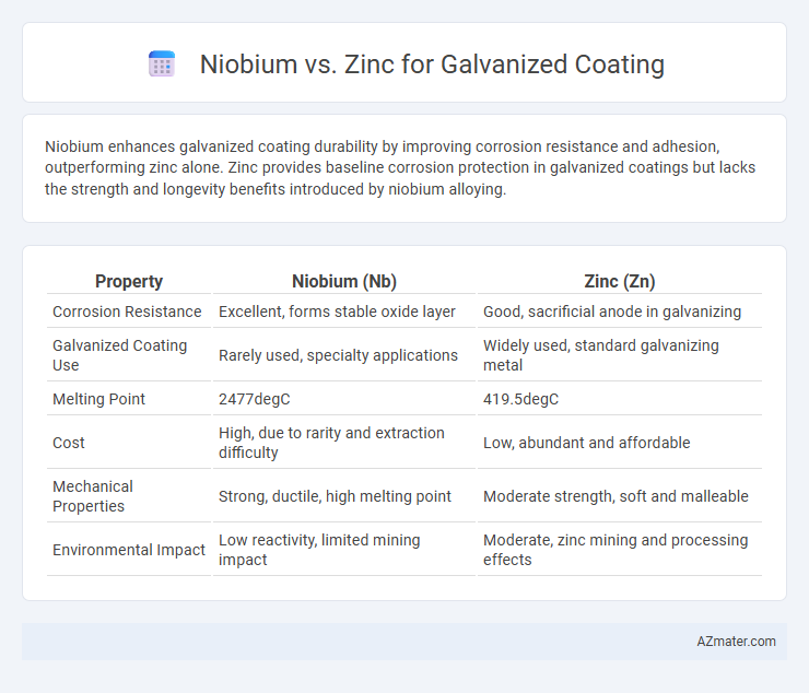 Niobium vs. Zinc for Galvanized Coating - What is The Difference?