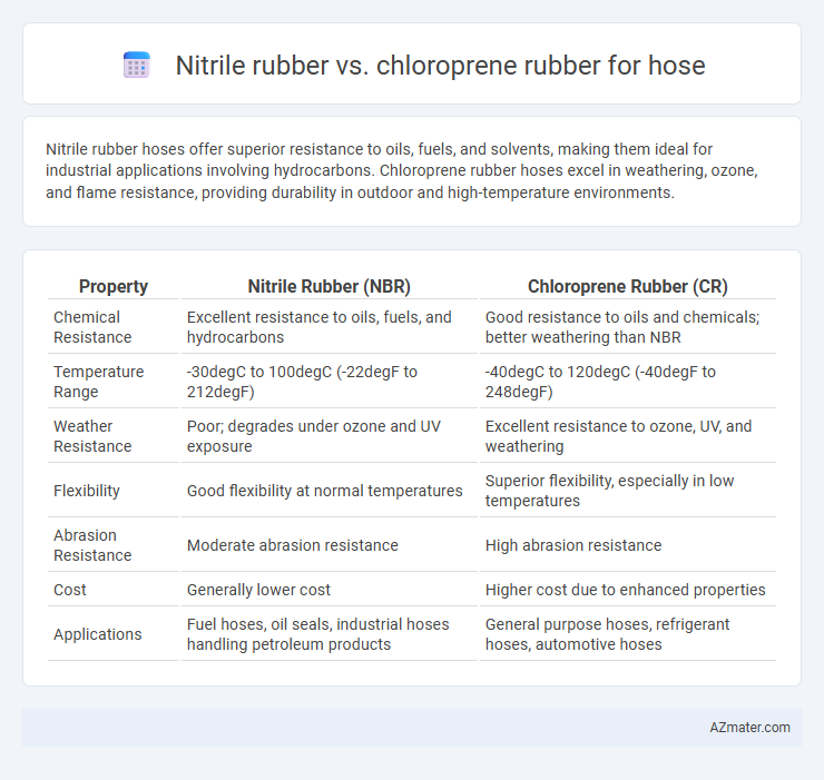 Nitrile rubber vs. chloroprene rubber for hose - What is The Difference?
