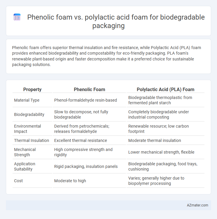 Phenolic foam vs. polylactic acid foam for biodegradable packaging - What is The Difference?