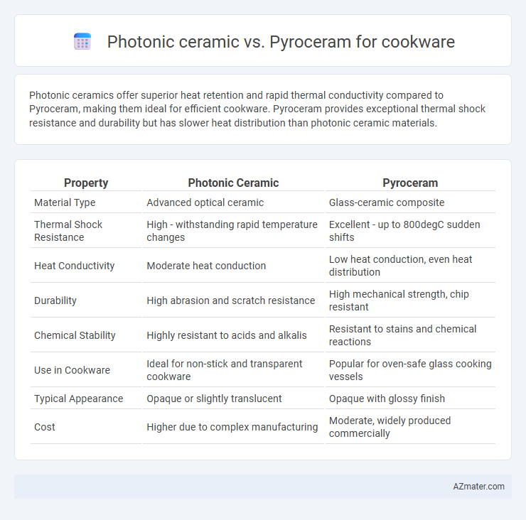 Photonic ceramic vs. Pyroceram for cookware - What is The Difference?
