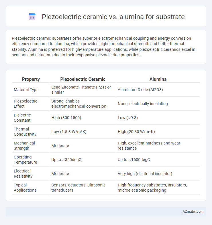 Piezoelectric ceramic vs. alumina for substrate - What is The Difference?