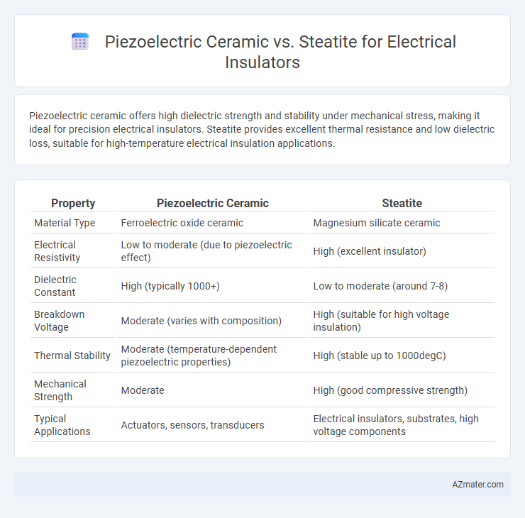 Piezoelectric Ceramic vs. Steatite for Electrical Insulators - What is The Difference?