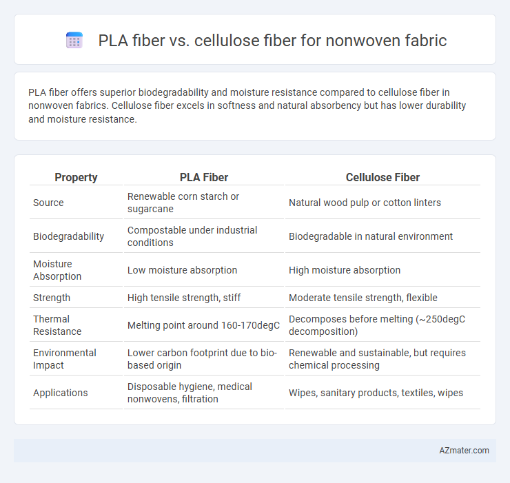 PLA fiber vs. cellulose fiber for nonwoven fabric - What is The Difference?