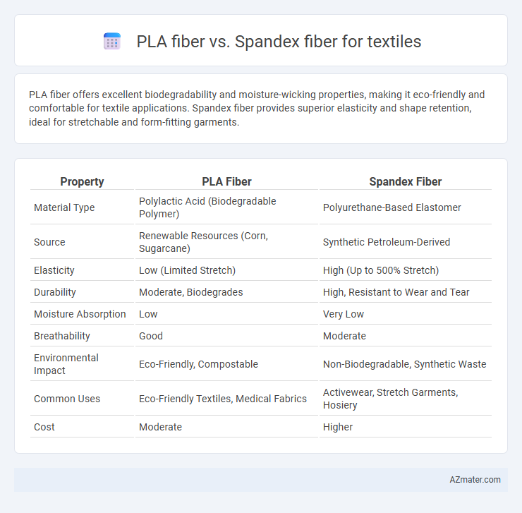 PLA fiber vs. Spandex fiber for textiles - What is The Difference?