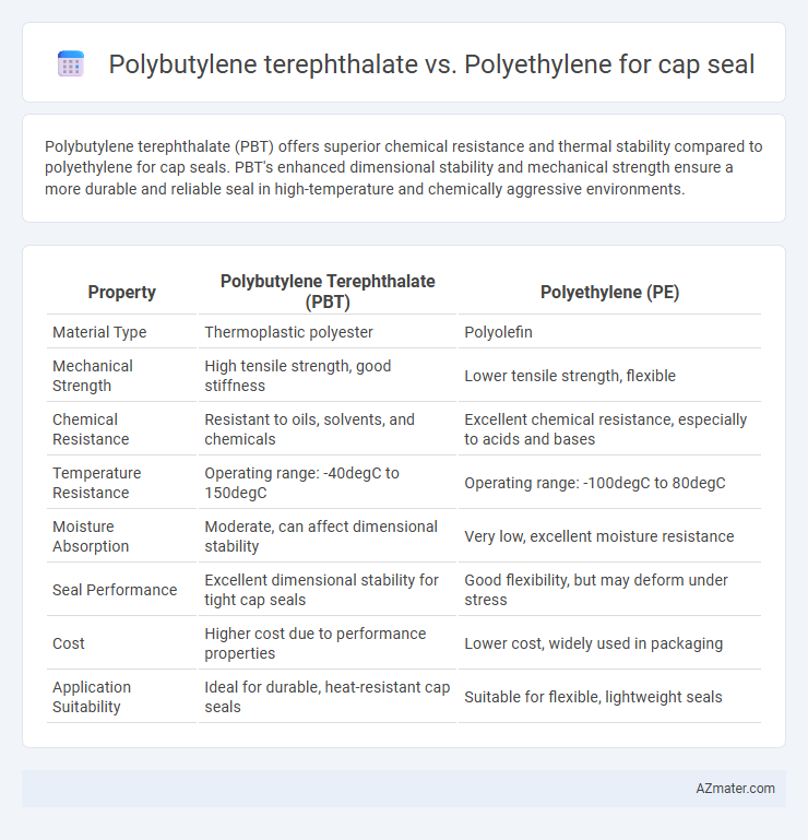 Polybutylene terephthalate vs. Polyethylene for cap seal - What is The Difference?