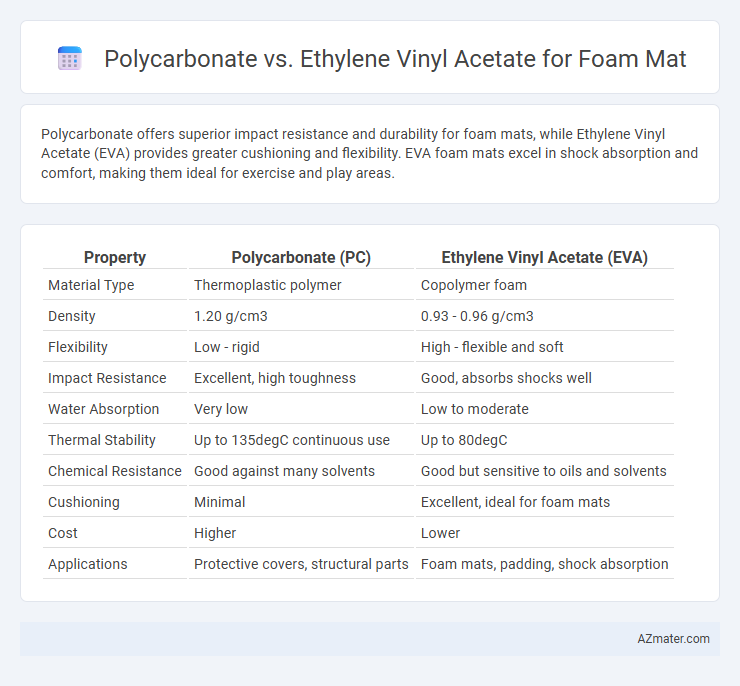 Polycarbonate vs. Ethylene Vinyl Acetate for Foam Mat - What is The Difference?