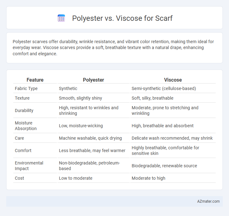Polyester vs. Viscose for Scarf - What is The Difference?