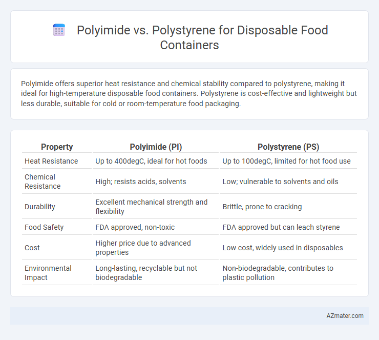 Polyimide vs. Polystyrene for Disposable Food Containers - What is The Difference?