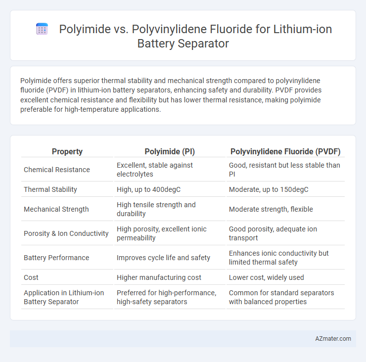 Polyimide vs. Polyvinylidene Fluoride for Lithium-ion Battery Separator - What is The Difference?