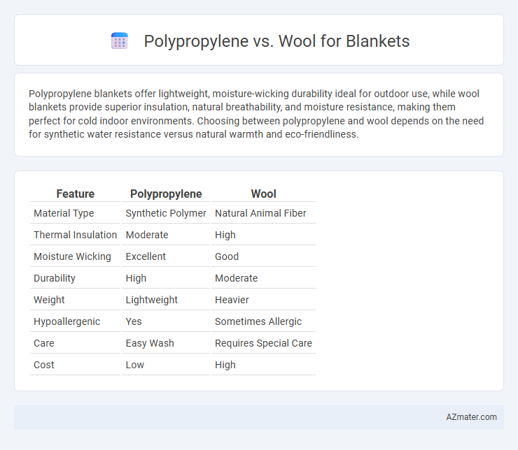 Polypropylene vs. Wool for Blankets - What is The Difference?