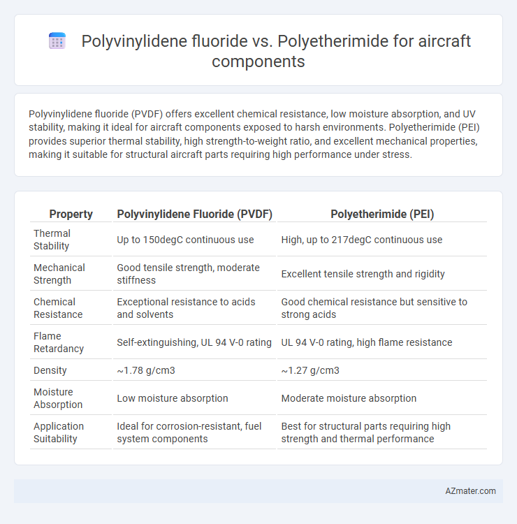 Polyvinylidene fluoride vs. Polyetherimide for aircraft components - What is The Difference?