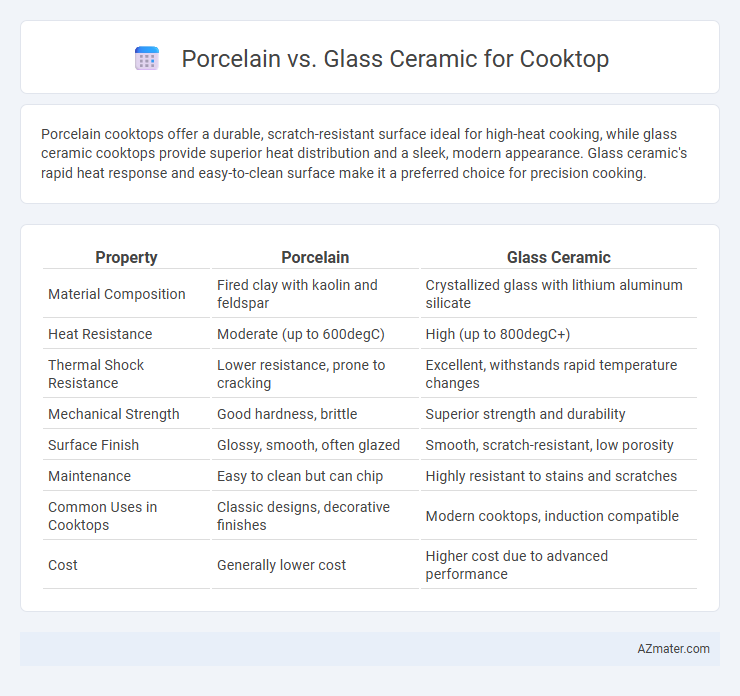 Porcelain vs. Glass Ceramic for Cooktop - What is The Difference?