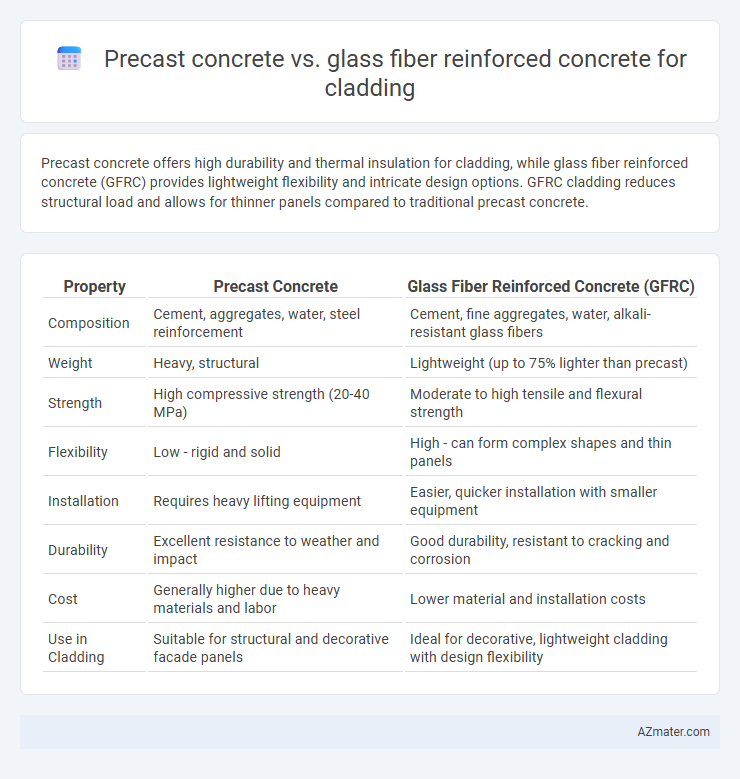 Precast concrete vs. glass fiber reinforced concrete for cladding - What is The Difference?