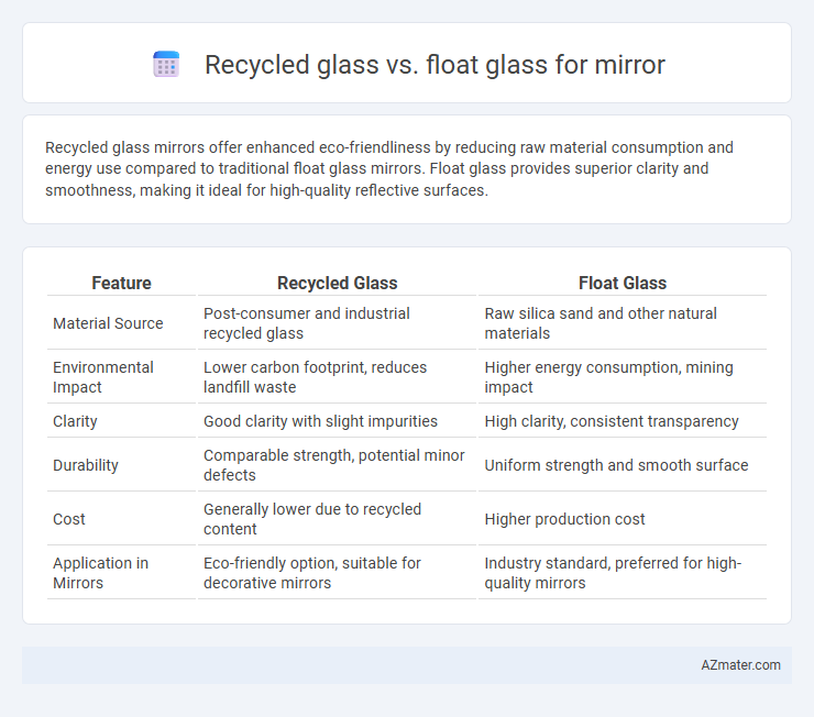 Recycled glass vs. float glass for mirror - What is The Difference?
