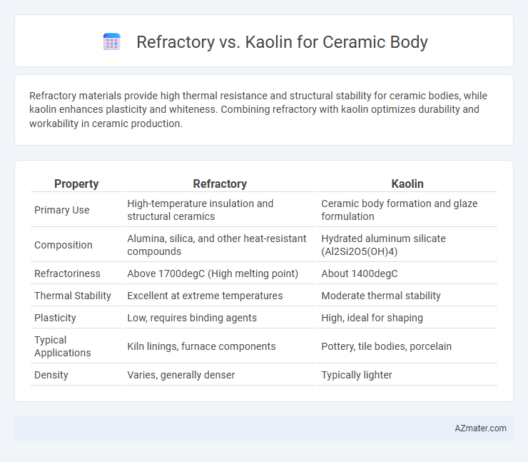 Refractory vs. Kaolin for Ceramic Body - What is The Difference?
