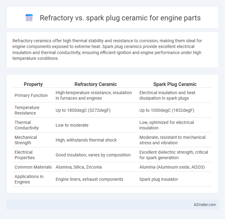 Refractory vs. spark plug ceramic for engine parts - What is The Difference?