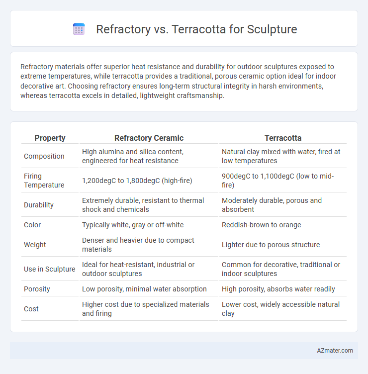 Refractory vs. Terracotta for Sculpture - What is The Difference?