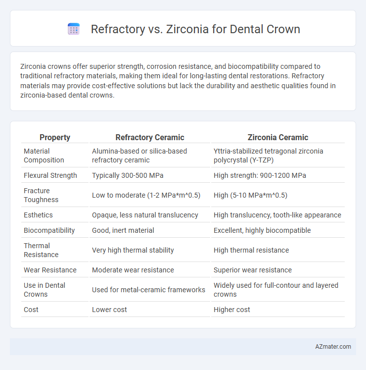 Refractory vs. Zirconia for Dental Crown - What is The Difference?