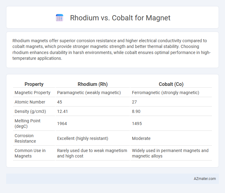 Rhodium vs. Cobalt for Magnet - What is The Difference?