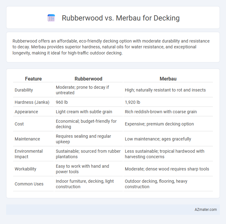 Rubberwood vs. Merbau for Decking - What is The Difference?