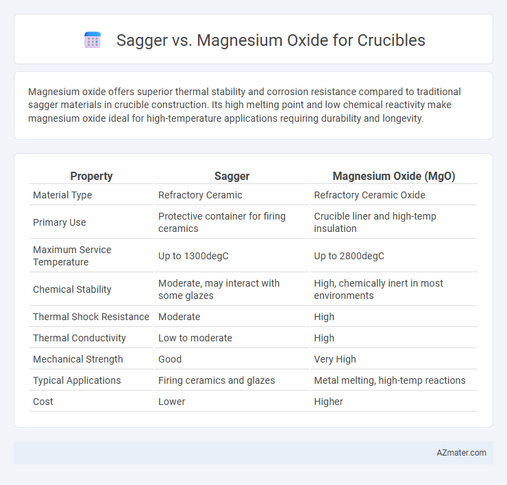 Sagger vs. Magnesium Oxide for Crucibles - What is The Difference?