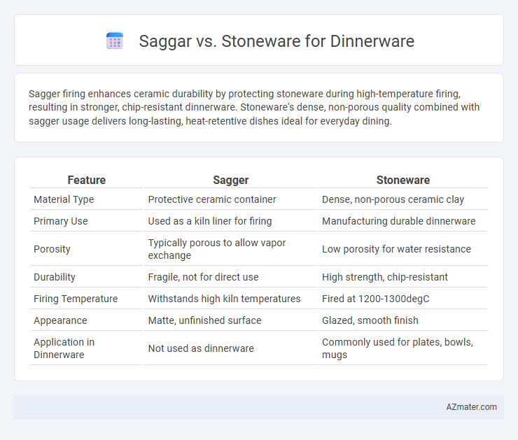 Saggar vs. Stoneware for Dinnerware - What is The Difference?