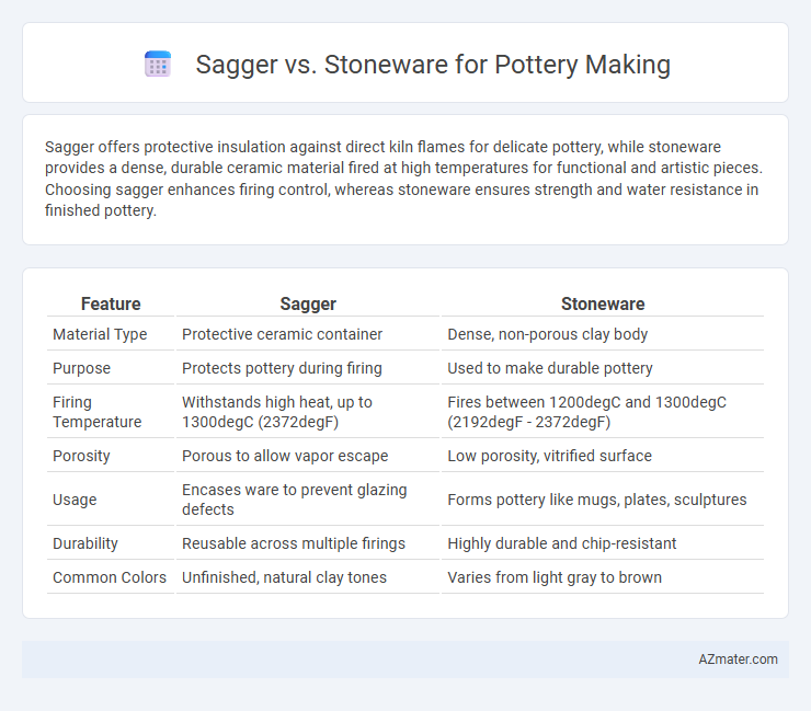 Sagger vs. Stoneware for Pottery Making - What is The Difference?