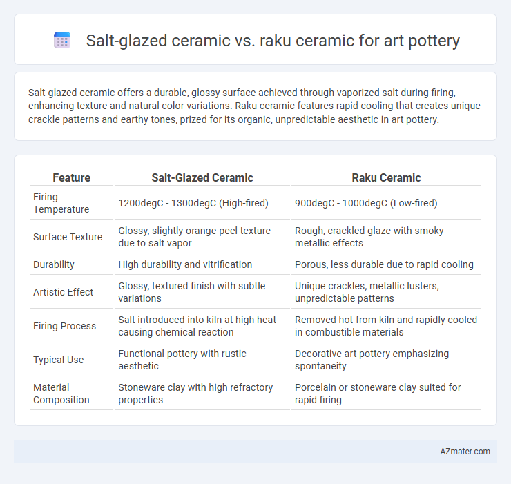 Salt-glazed ceramic vs. raku ceramic for art pottery - What is The Difference?
