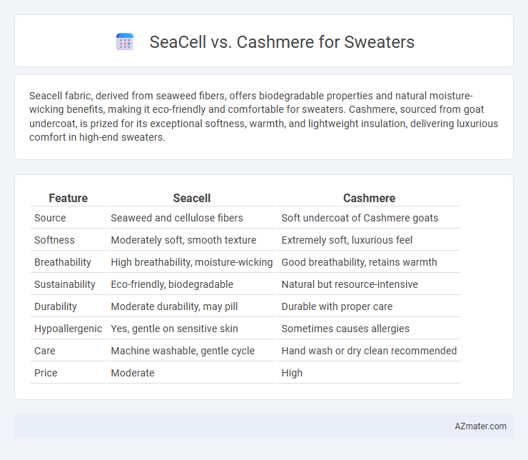 SeaCell vs. Cashmere for Sweaters - What is The Difference?