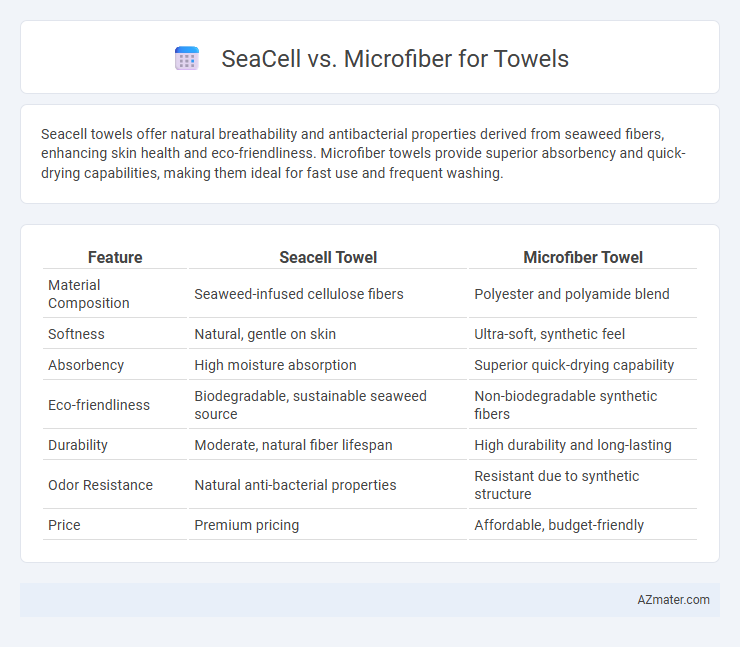 SeaCell vs. Microfiber for Towels - What is The Difference?