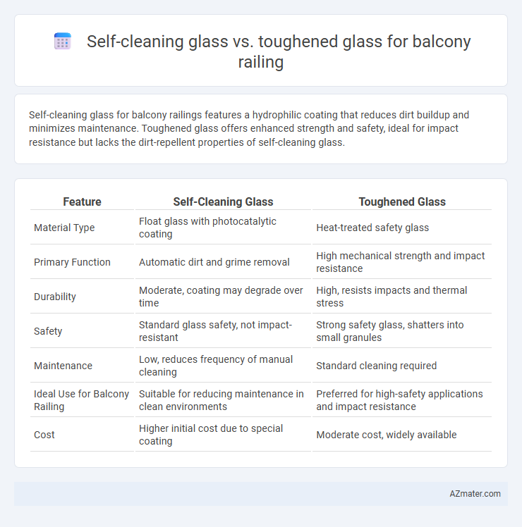 Self-cleaning glass vs. toughened glass for balcony railing - What is The Difference?