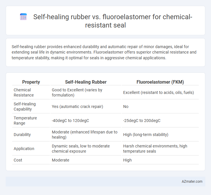 Self-healing rubber vs. fluoroelastomer for chemical-resistant seal - What is The Difference?