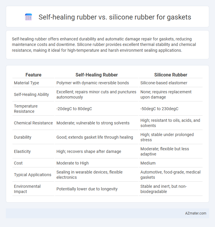 Self-healing rubber vs. silicone rubber for gaskets - What is The Difference?