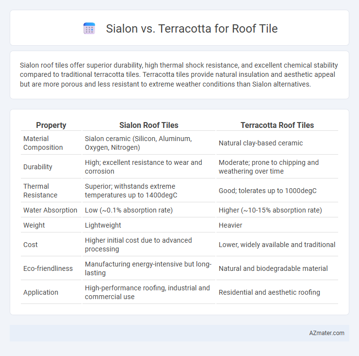 Sialon vs. Terracotta for Roof Tile - What is The Difference?
