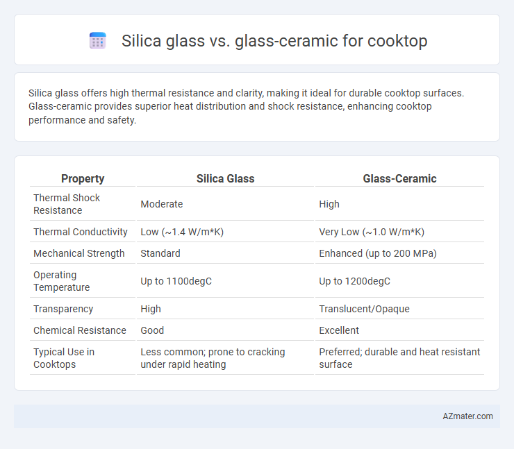 Silica glass vs. glass-ceramic for cooktop - What is The Difference?