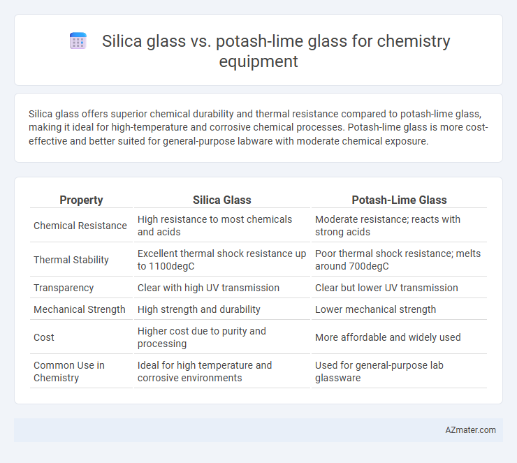 Silica glass vs. potash-lime glass for chemistry equipment - What is The Difference?