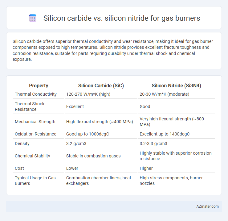 Silicon carbide vs. silicon nitride for gas burners - What is The Difference?