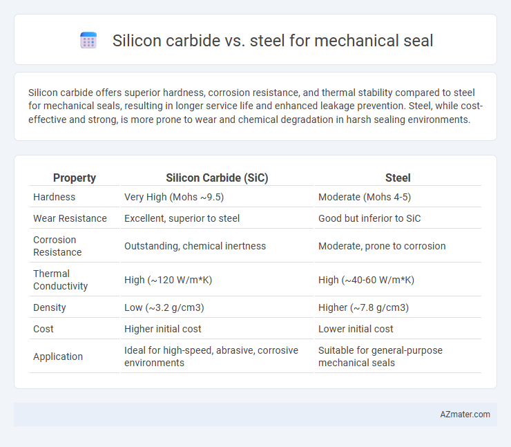 Silicon carbide vs. steel for mechanical seal - What is The Difference?