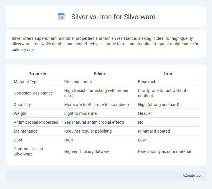 Silver vs. Iron for Silverware - What is The Difference?