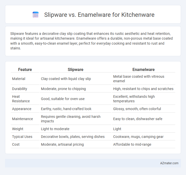 Slipware vs. Enamelware for Kitchenware - What is The Difference?
