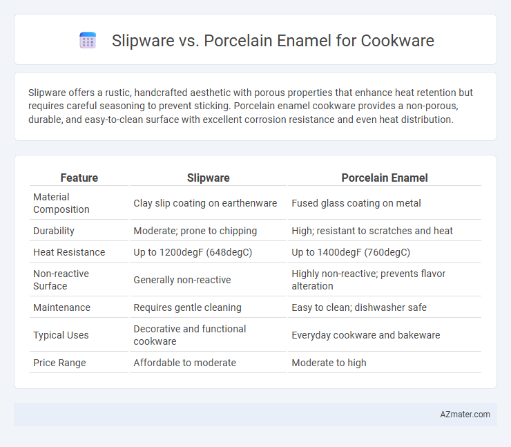 Slipware vs. Porcelain Enamel for Cookware - What is The Difference?