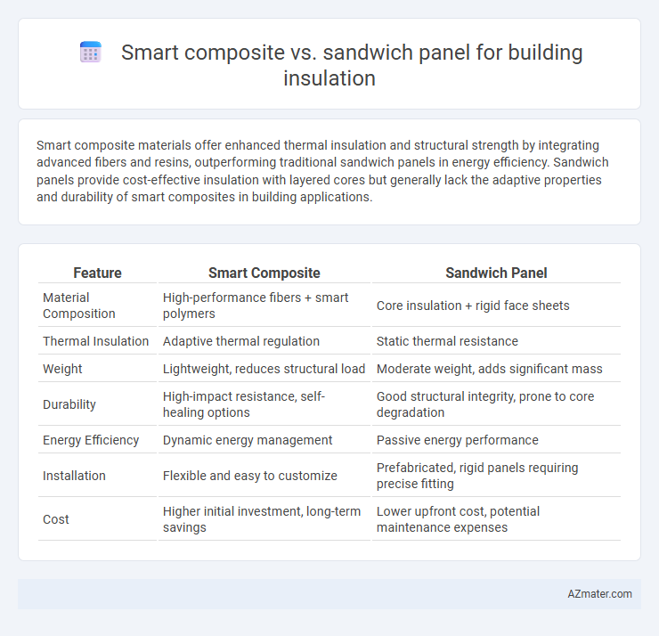 Smart composite vs. sandwich panel for building insulation - What is The Difference?