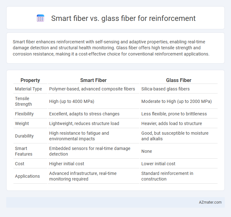 Smart fiber vs. glass fiber for reinforcement - What is The Difference?