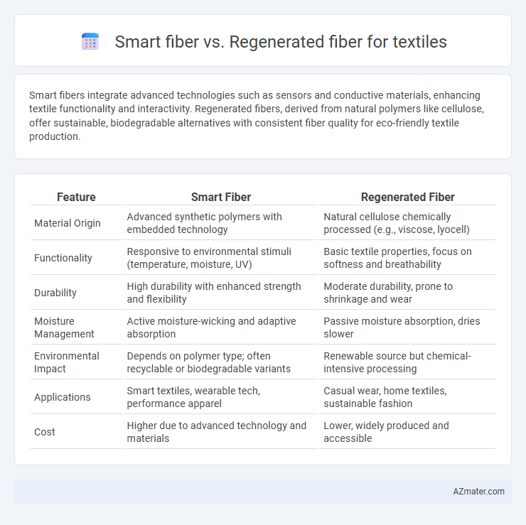Smart fiber vs. Regenerated fiber for textiles - What is The Difference?