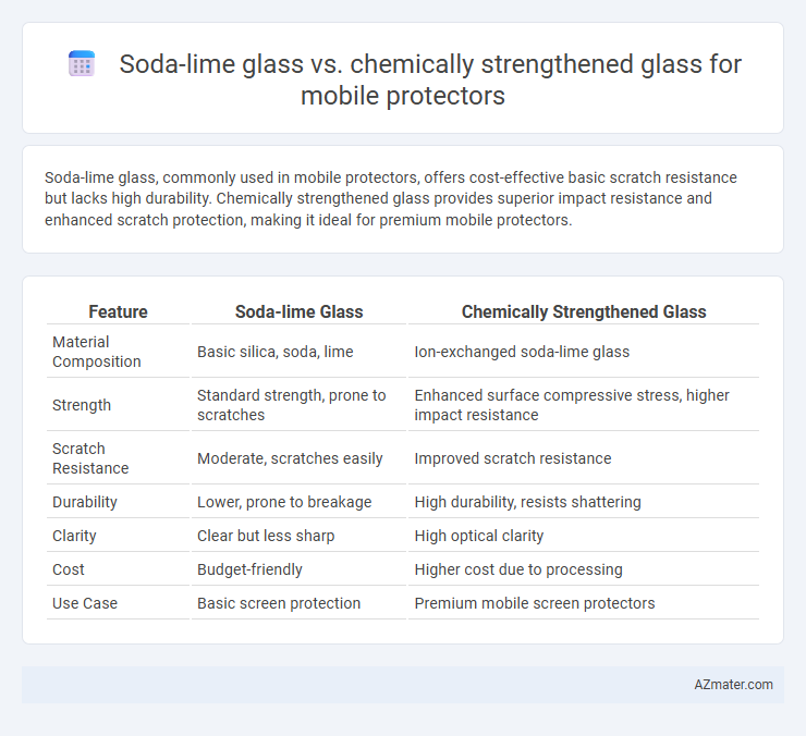 Soda-lime glass vs. chemically strengthened glass for mobile protectors - What is The Difference?